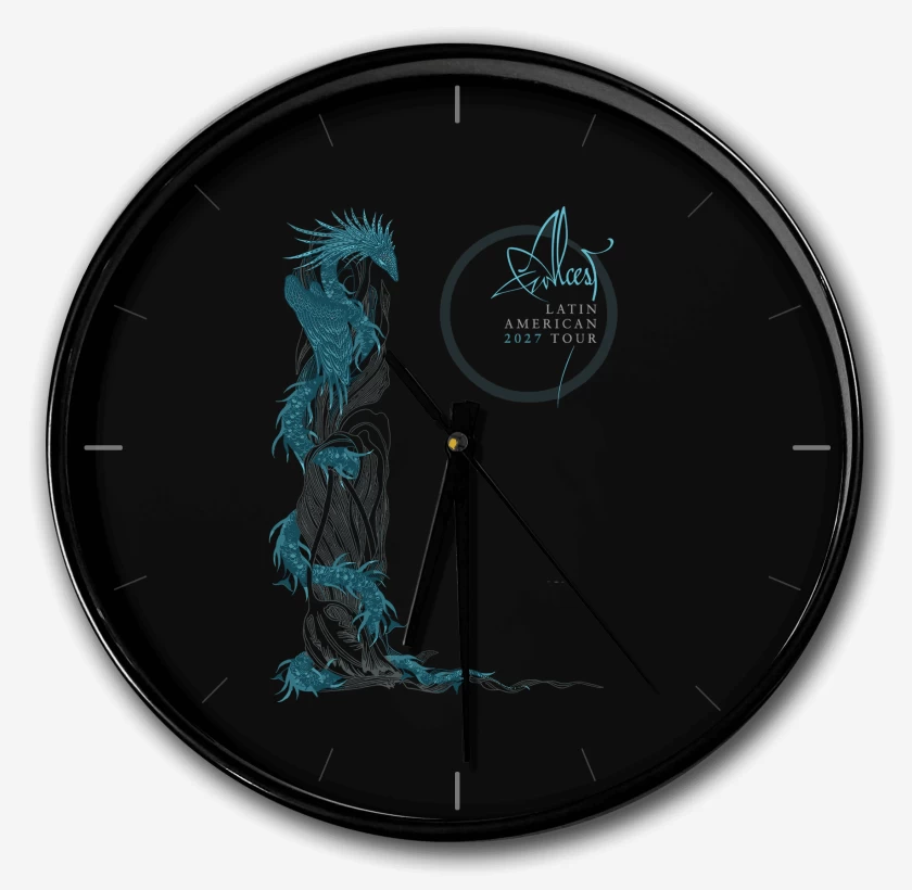 Reloj Negro de Alcest Tour 