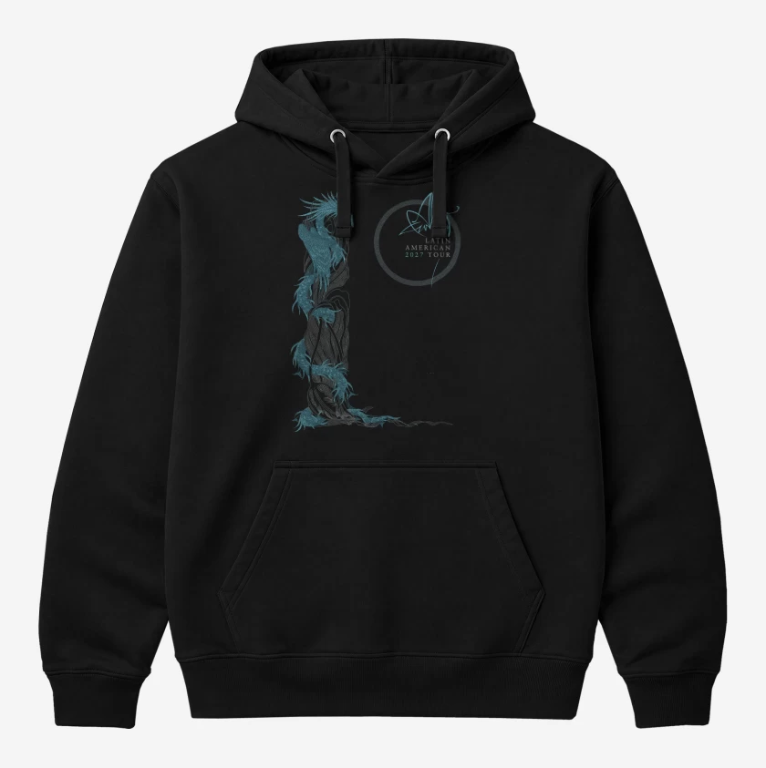 Polerón Canguro Negro de Alcest Tour 