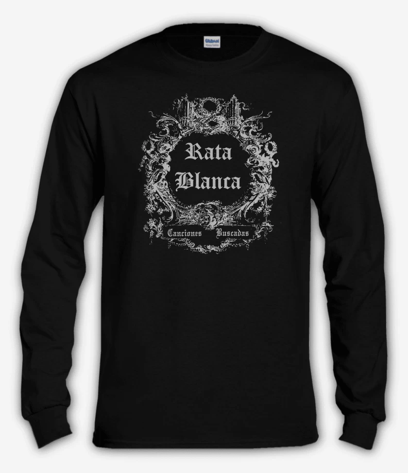 Polera manga larga Canciones Buscadas Rata Blanca