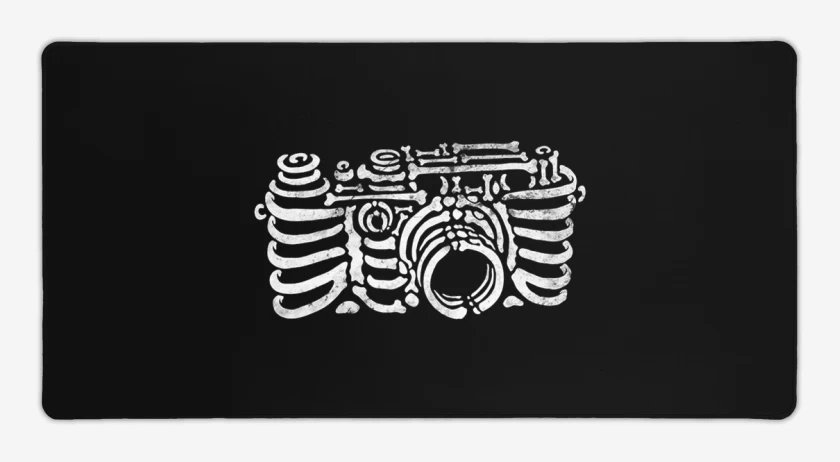Mouse pad Gamer Negro de Camarita