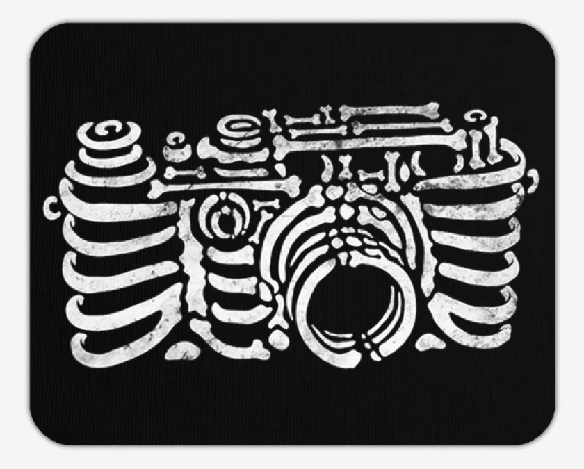 Mousepad Negro de Camarita