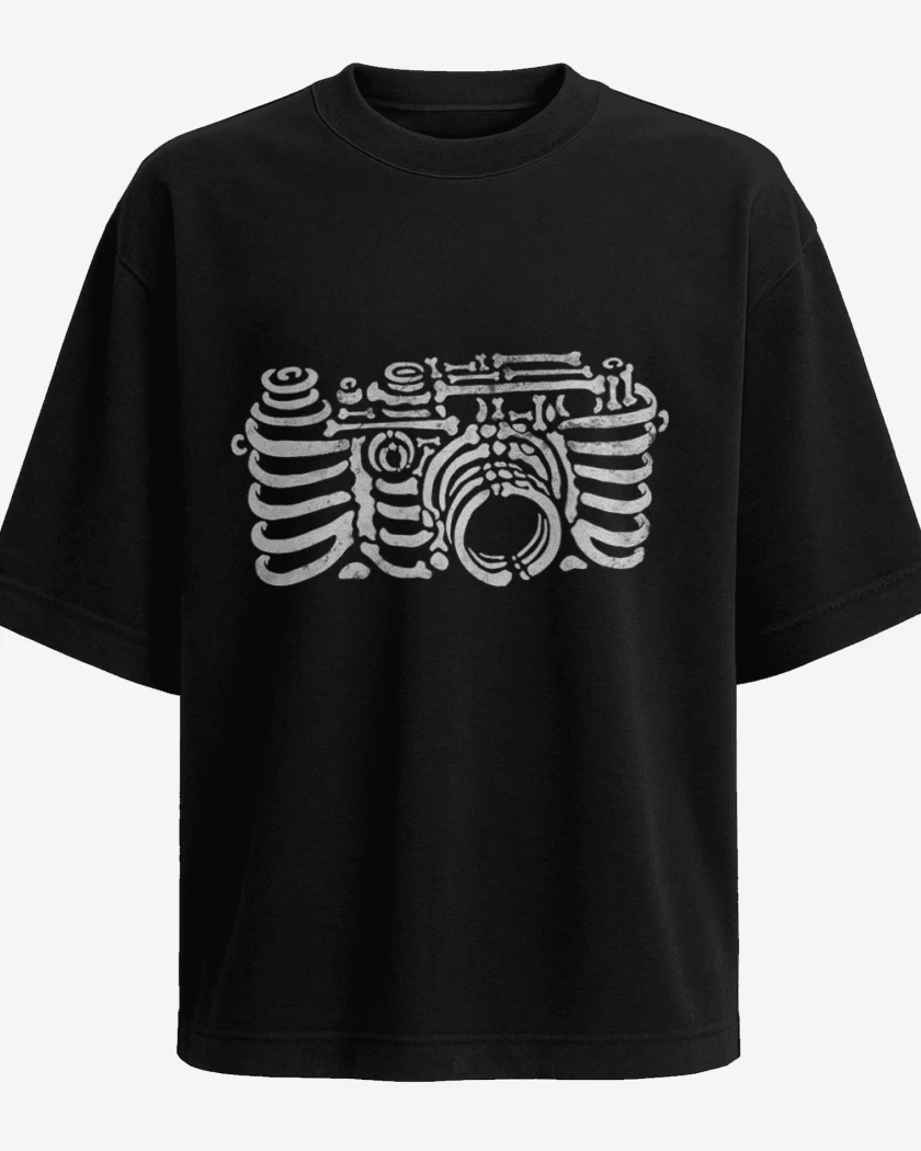 Polera Oversize Negro de Camarita