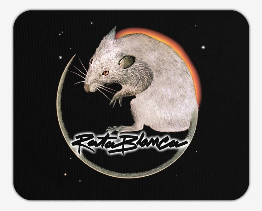 Mousepad Rata Blanca