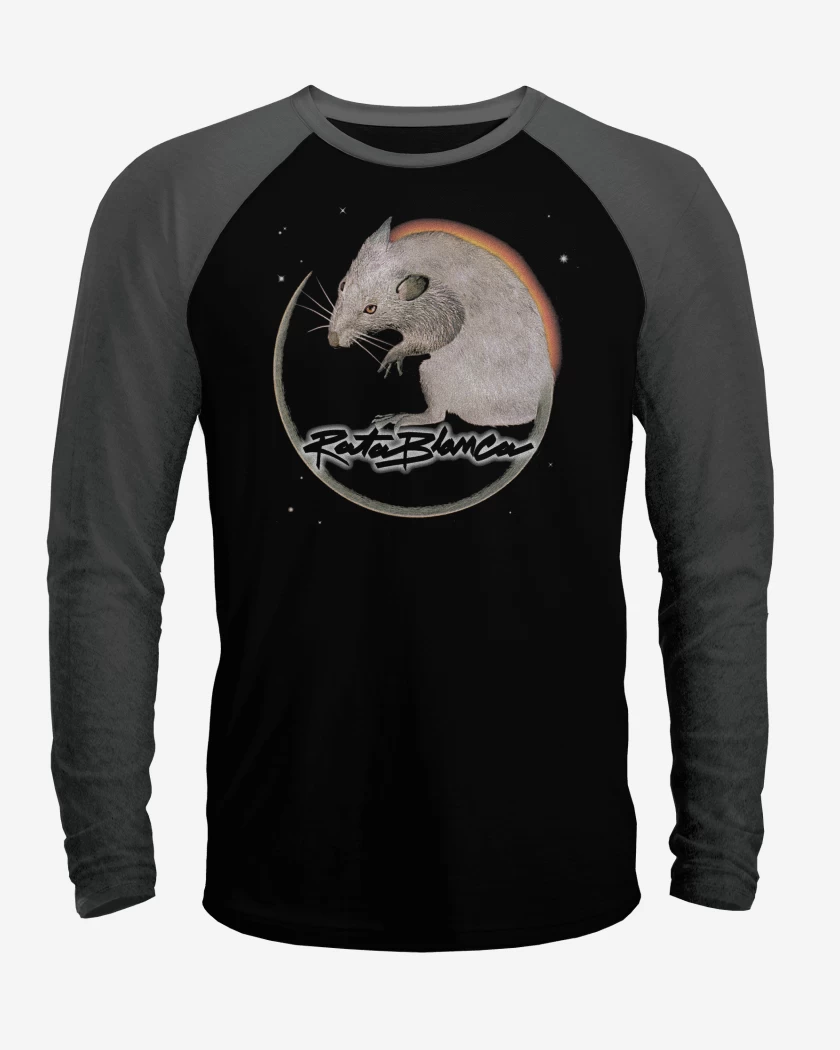Polera Raglan Rata Blanca