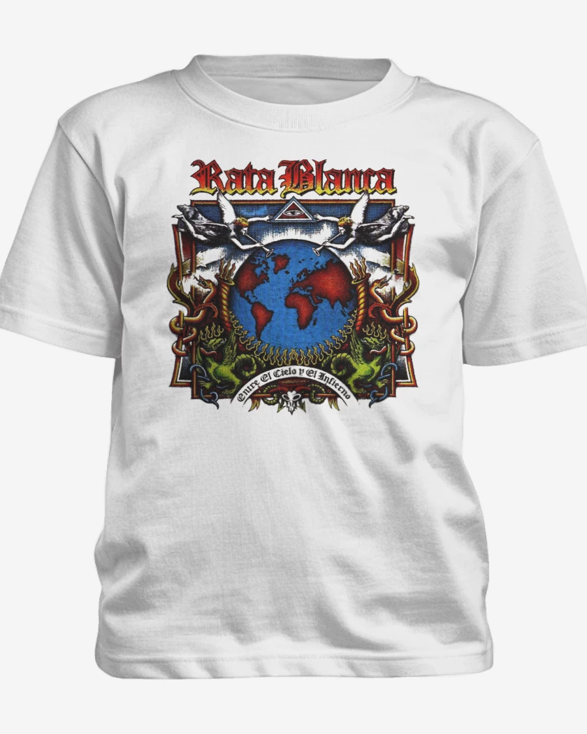 Polera de niño Rata Blanca Entre el Cielo y el Infierno