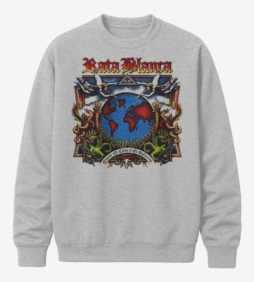 Poleron polo Rata Blanca Entre el Cielo y el Infierno