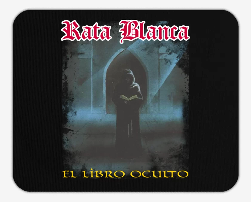 Mousepad Rata Blanca El Libro Oculto