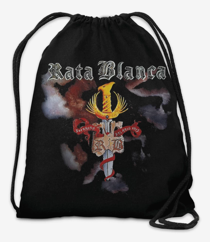 Mochila Rata Blanca Guerrero del Arcoiris