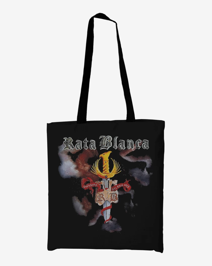 Totebag Rata Blanca Guerrero del Arcoiris