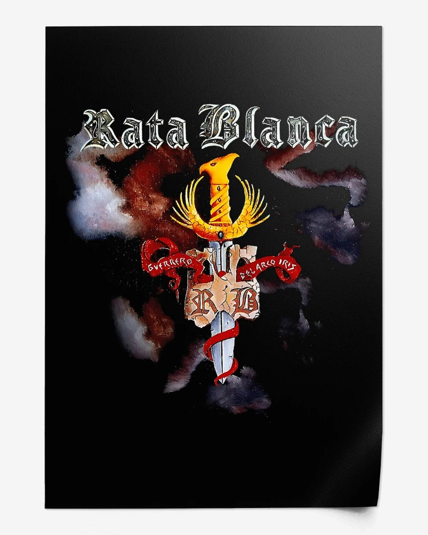 Print Rata Blanca Guerrero del Arcoiris
