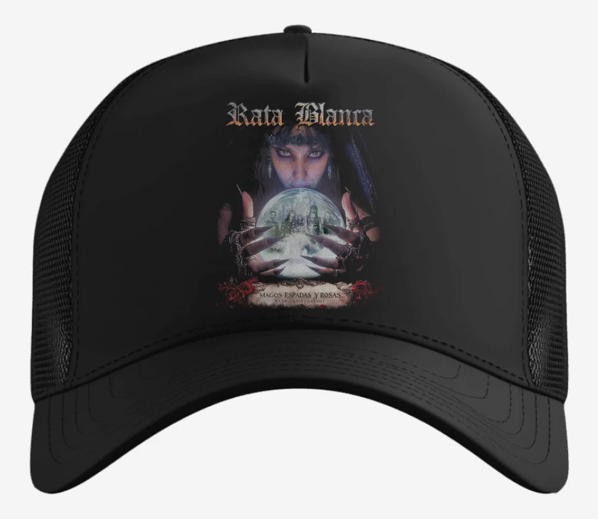 Gorro Rata Blanca Mago y Espadas