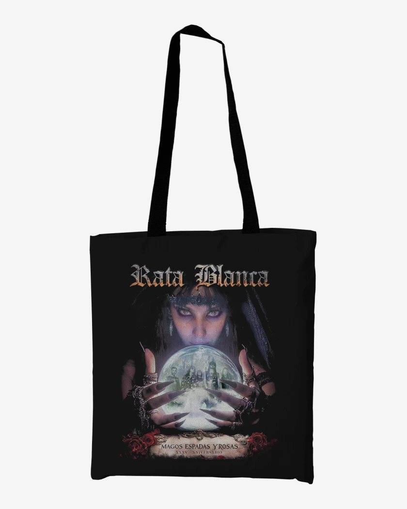 Totebag Rata Blanca Mago y Espadas