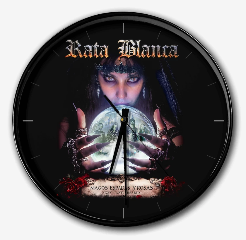 Reloj Rata Blanca Mago y Espadas