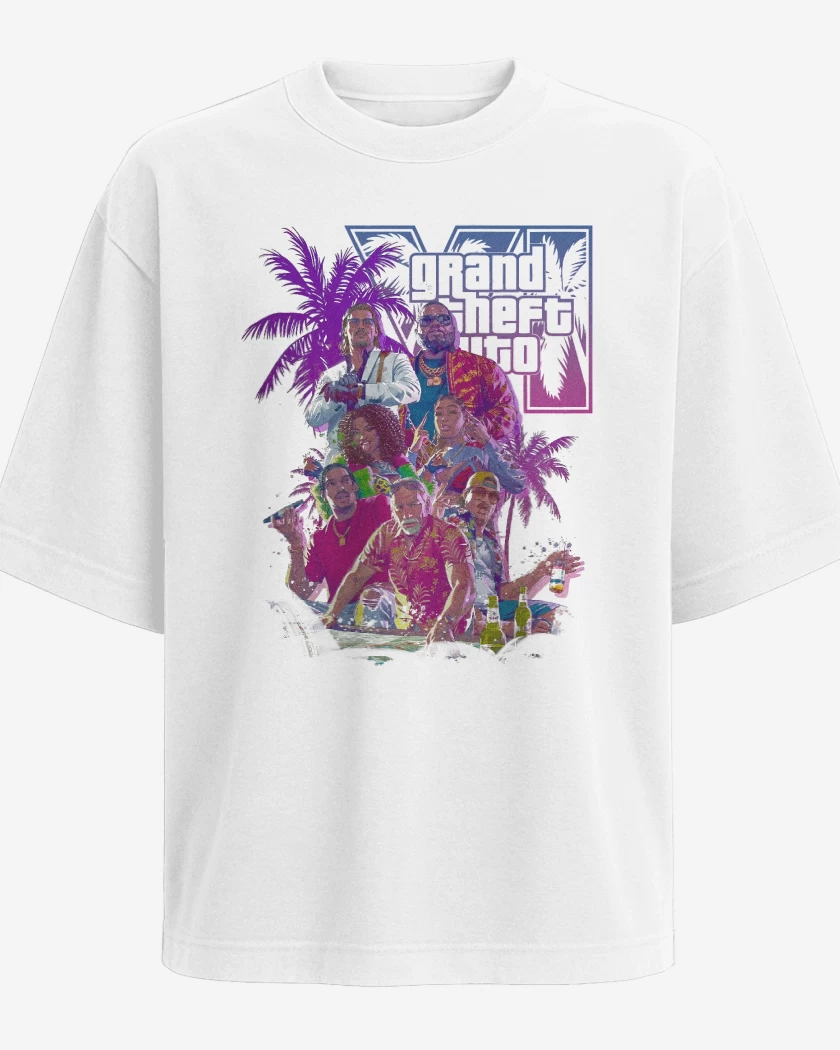 Polera Oversize Grand Theft Auto 6 2026