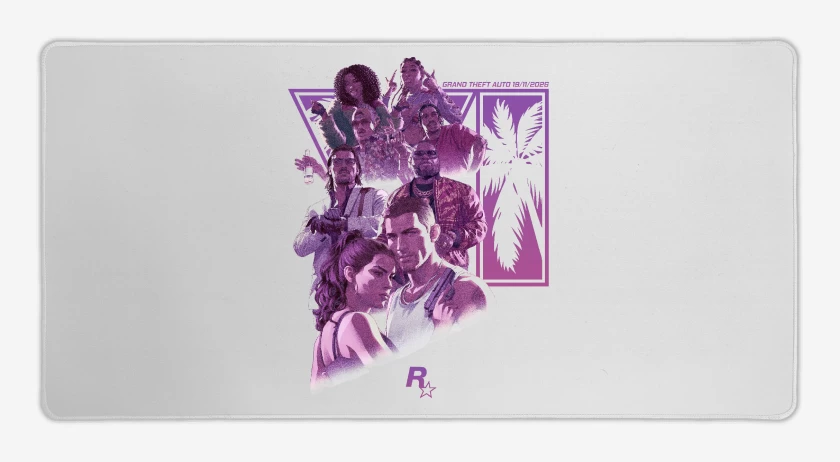 Mouse pad Gamer Grand Theft Auto VI R