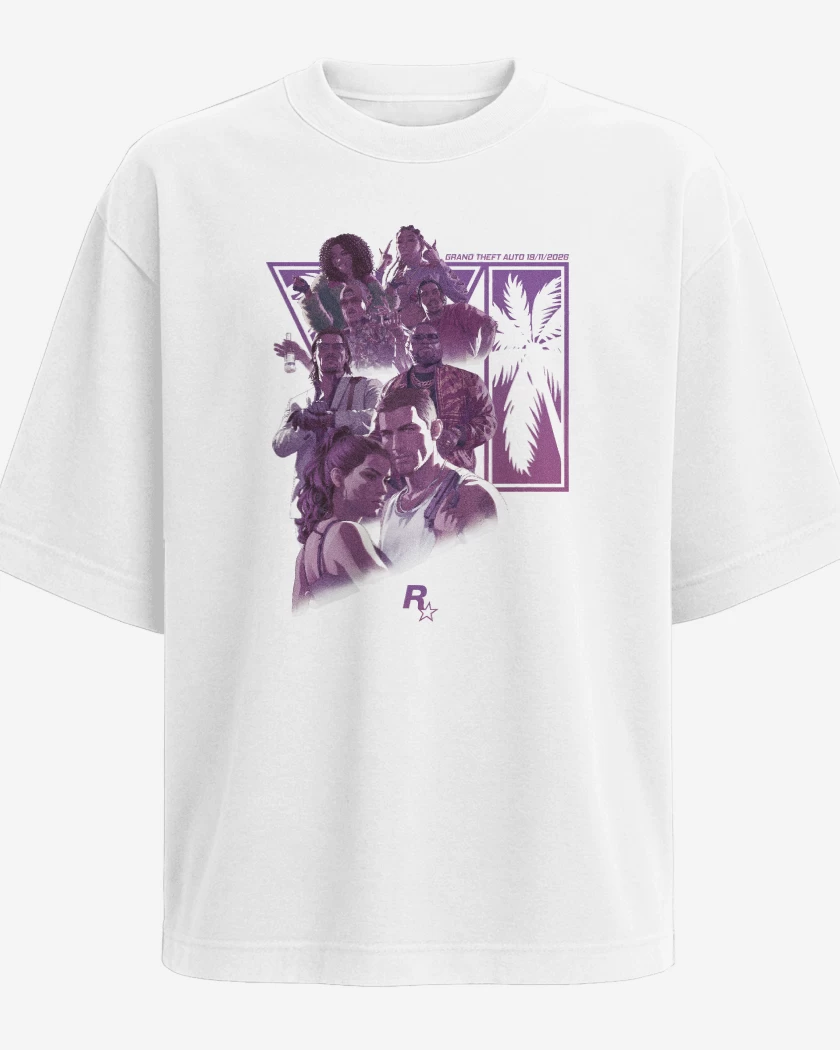 Polera Oversize Grand Theft Auto VI R