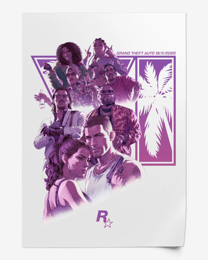 Print Grand Theft Auto VI R