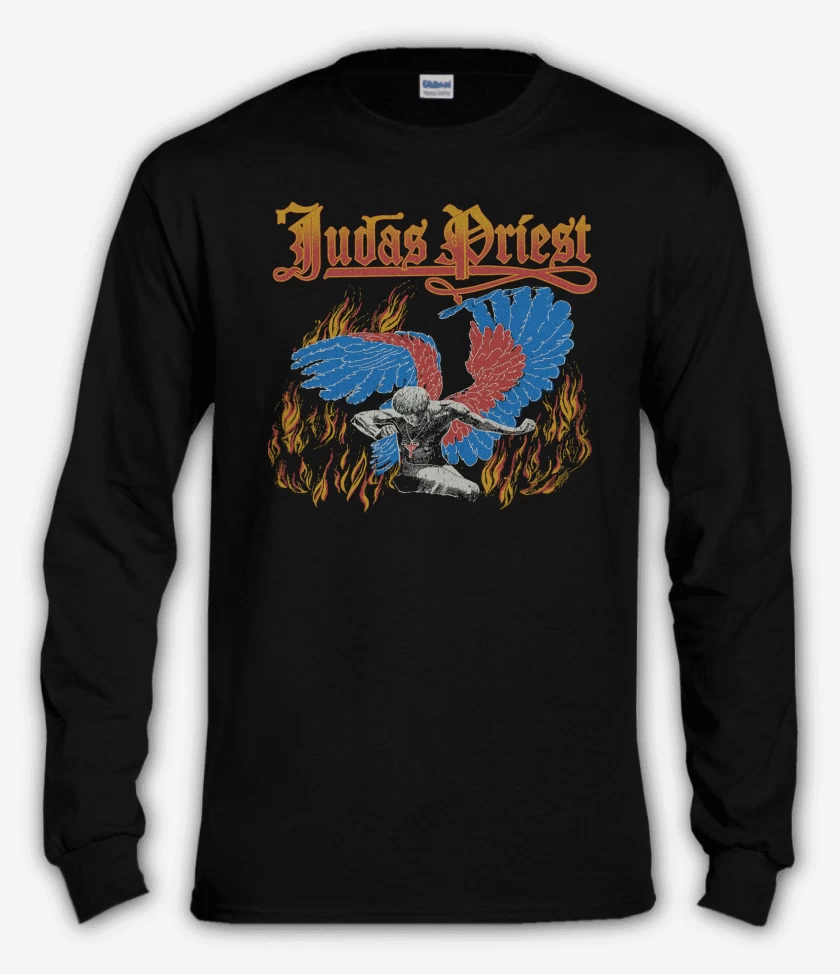 Polera manga larga Judas Priest Sad Wings