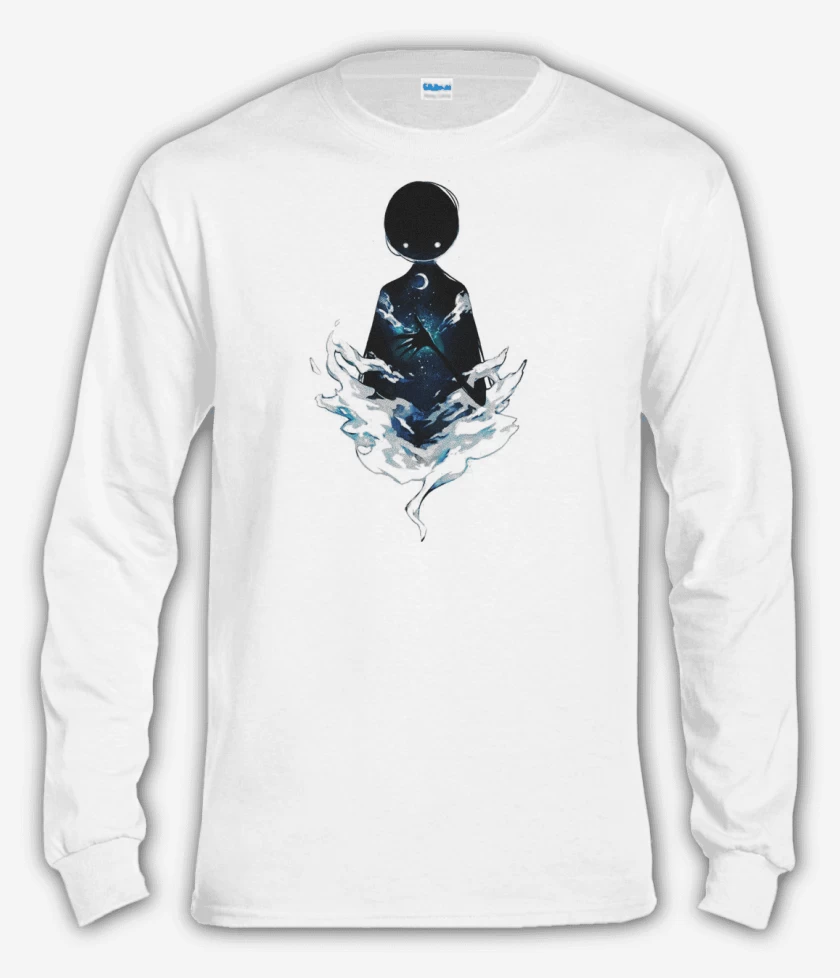 Polera manga larga Blanco de El Ma