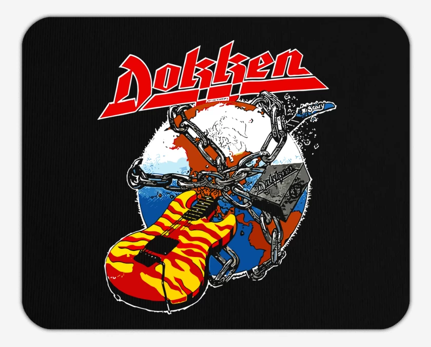 Mousepad Negro de Rokken with Dokken