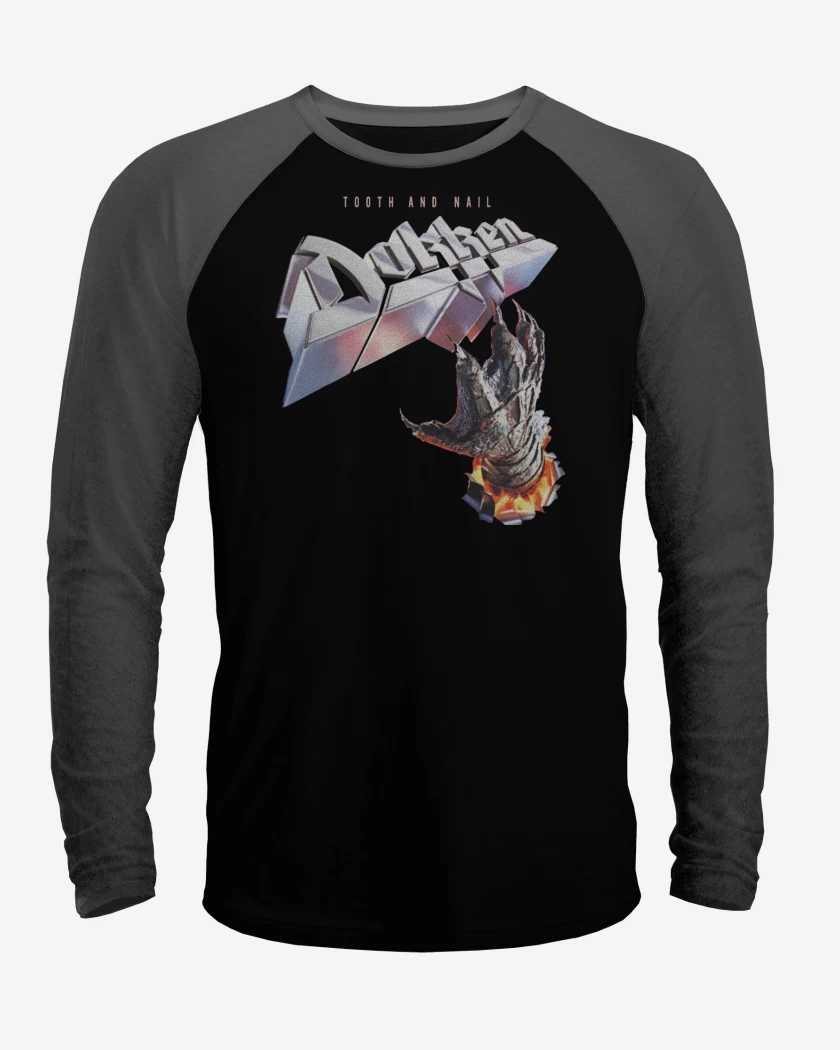 Polera Raglan Dokken Tooth and Nail