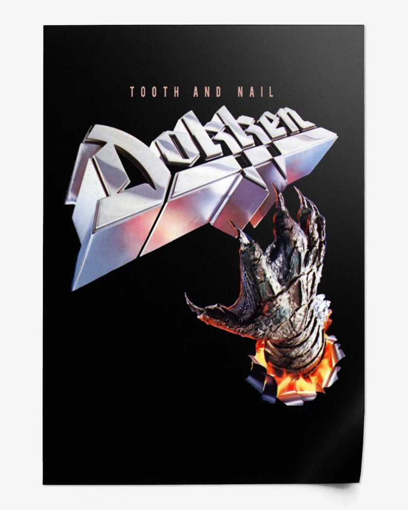 Print Dokken Tooth and Nail