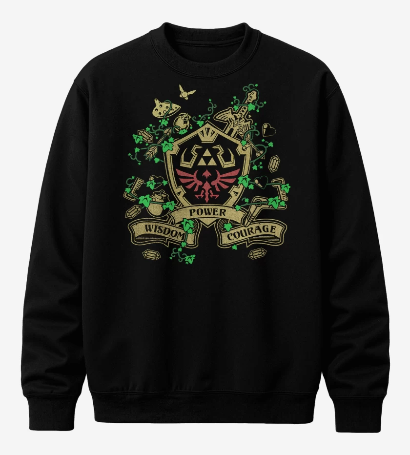 Poleron polo Power wisdom courage v2