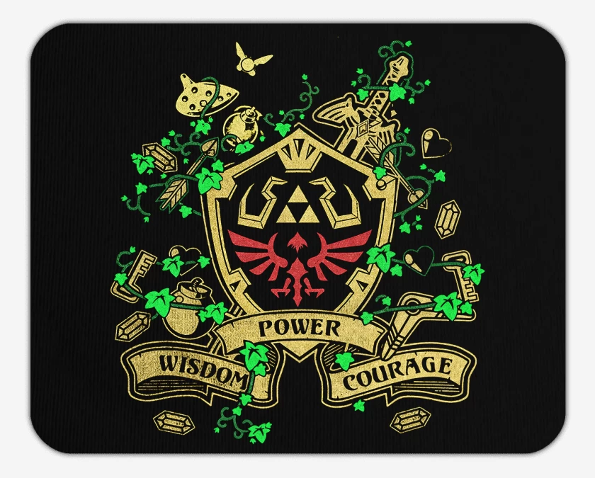 Mousepad Power wisdom courage v2
