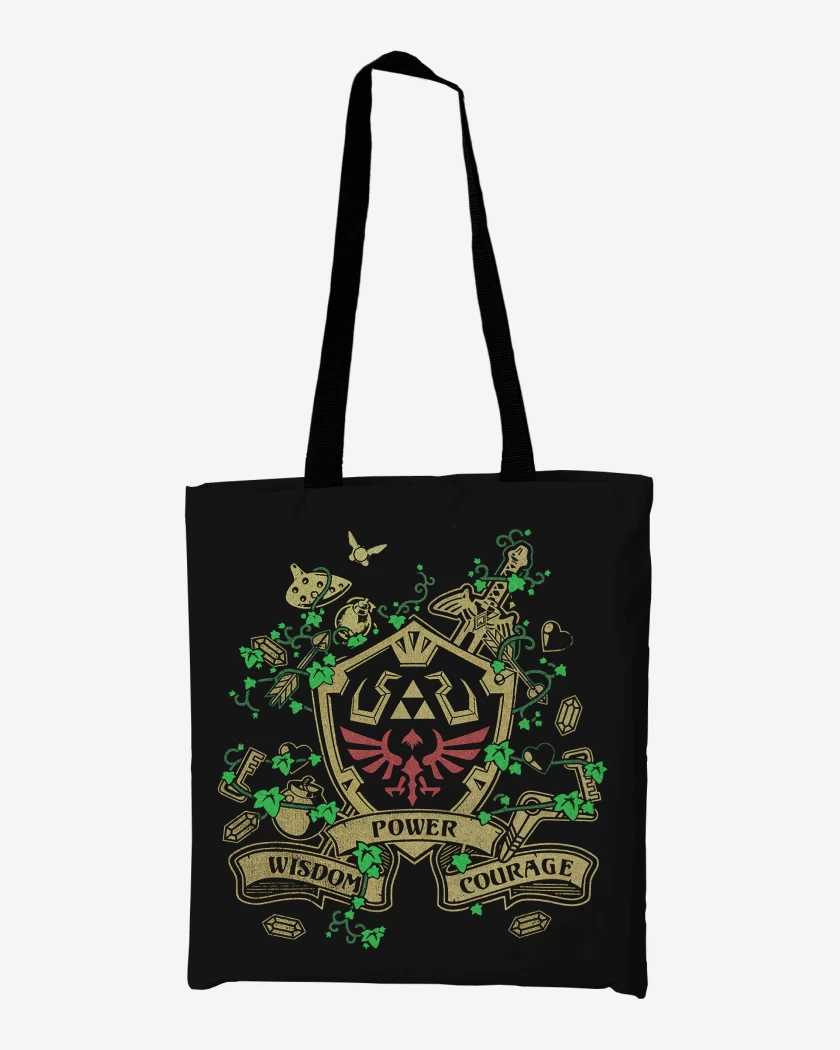 Totebag Power wisdom courage v2