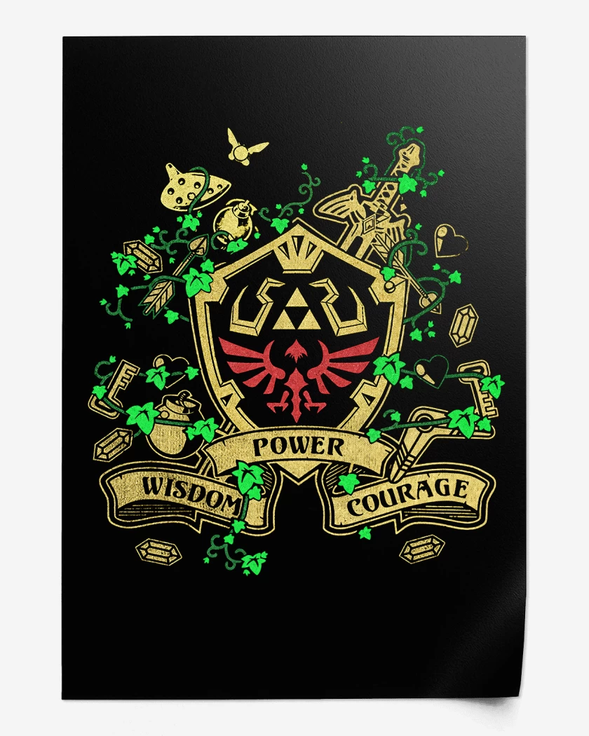 Print Power wisdom courage v2