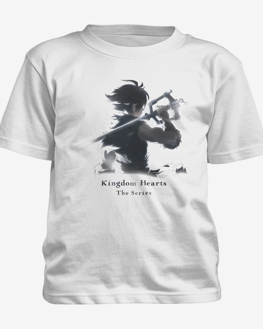 Polera de niño Blanco de Kingdom Hearts The Series