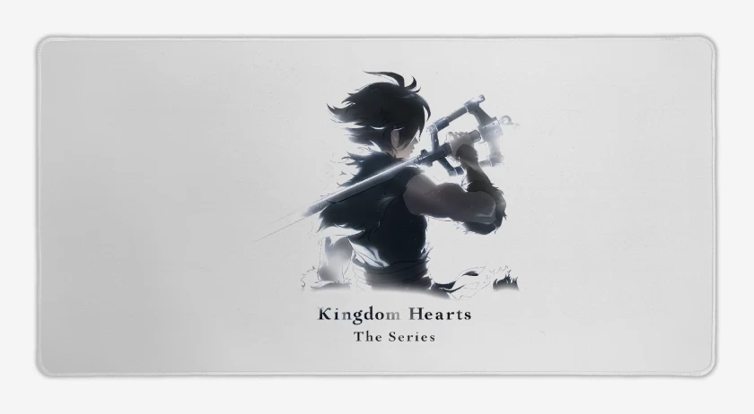 Mouse pad Gamer Blanco de Kingdom Hearts The Series