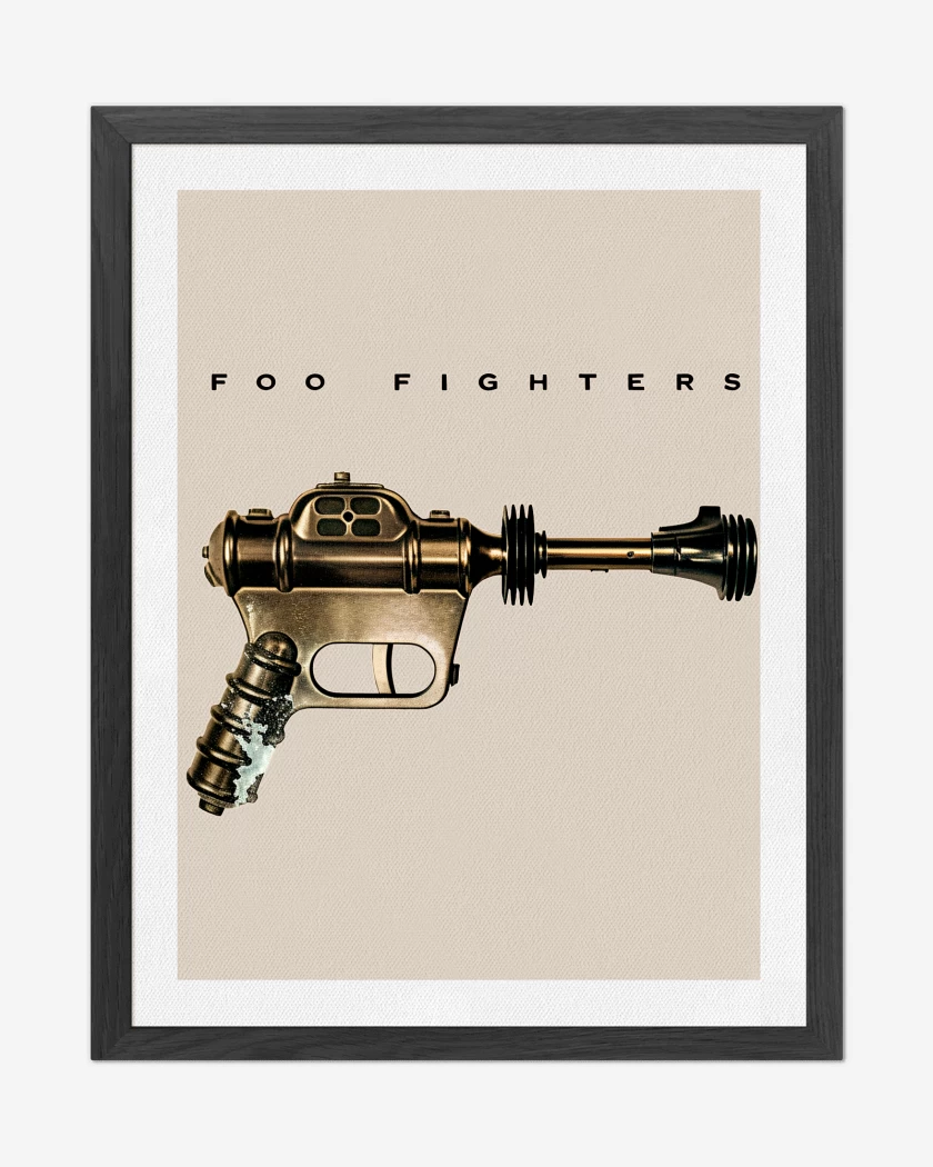 Cuadro decorativo Beige de Foo Fighters album