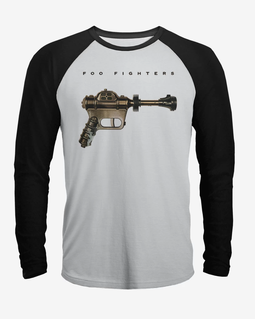 Polera Raglan Foo Fighters album