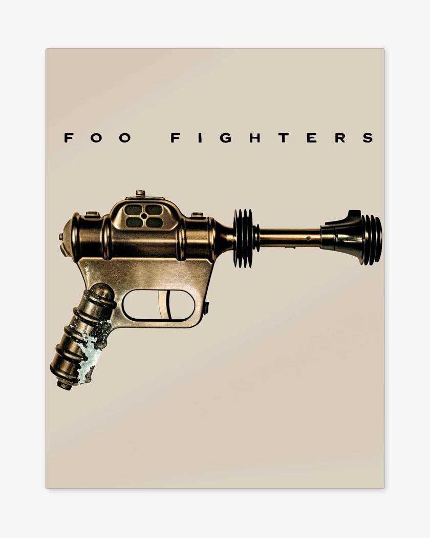 Print metalico Foo Fighters album