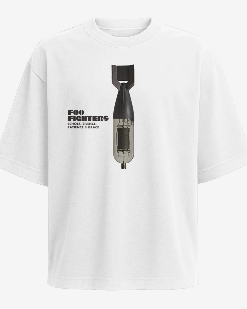 Polera Oversize Foo Fighters E, S, P & G