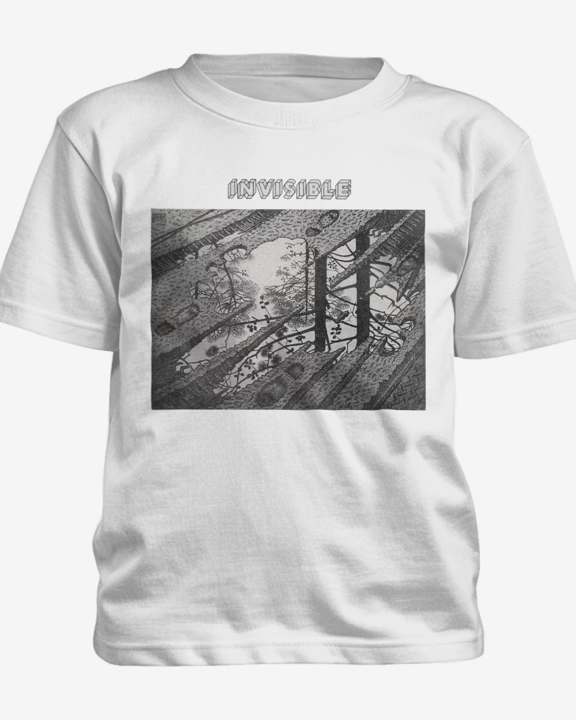 Polera de niño Blanco de Invisible