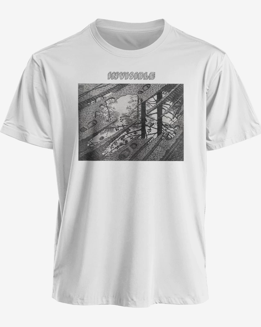 Polera premium Blanco de Invisible