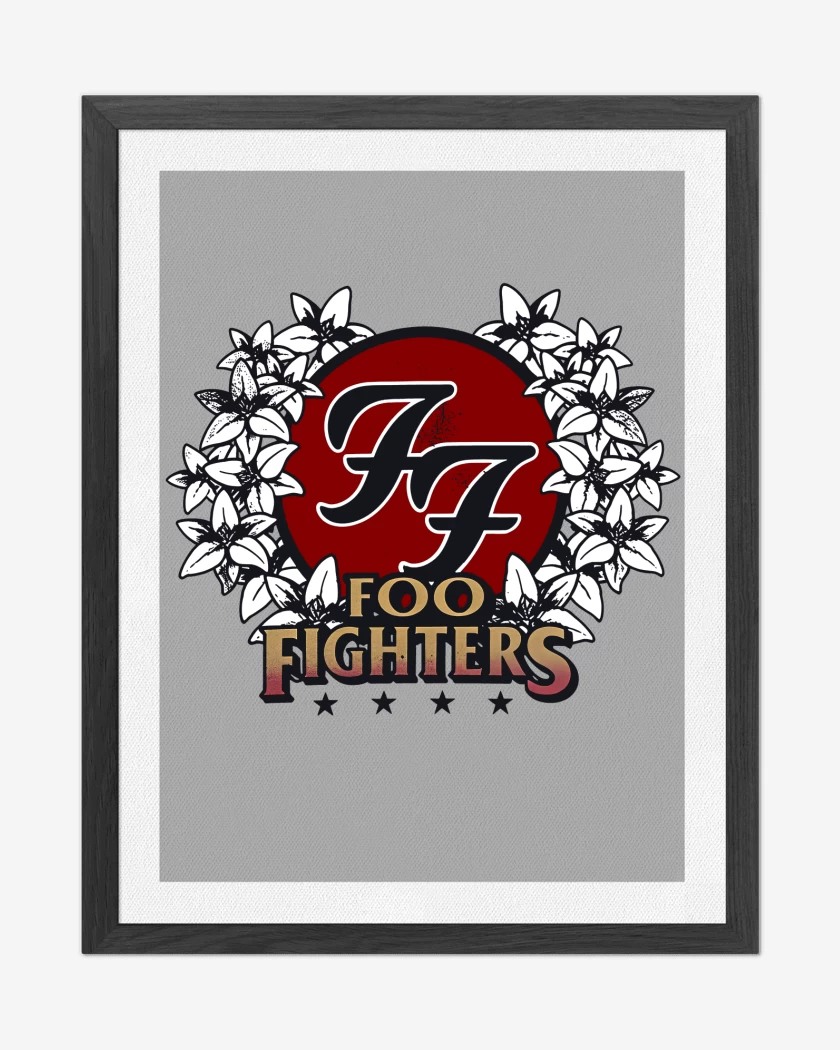 Cuadro decorativo Gris Melange de Foo Fighters in your honor