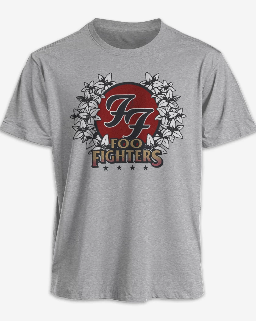 Polera premium Gris Melange de Foo Fighters in your honor