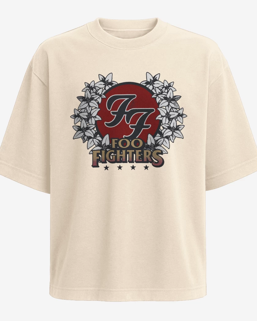 Polera Oversize Foo Fighters in your honor