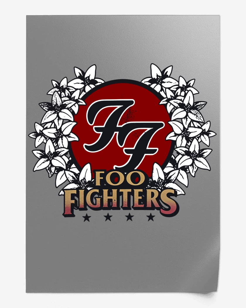 Print Foo Fighters in your honor