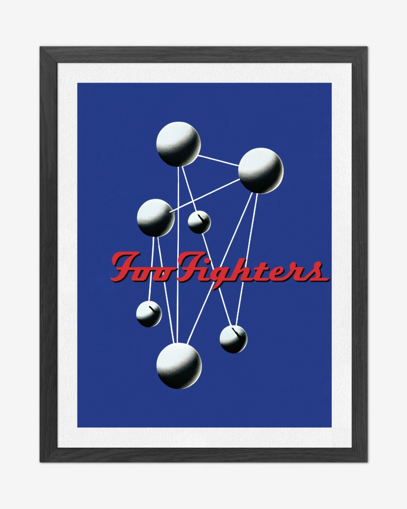 Cuadro decorativo Azul Rey de FF The colour and the shape