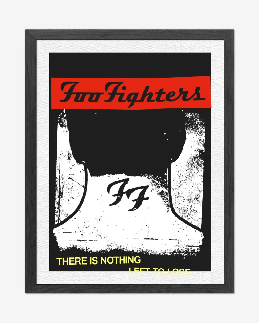 Cuadro decorativo Negro de There Is Nothing Left to Lose