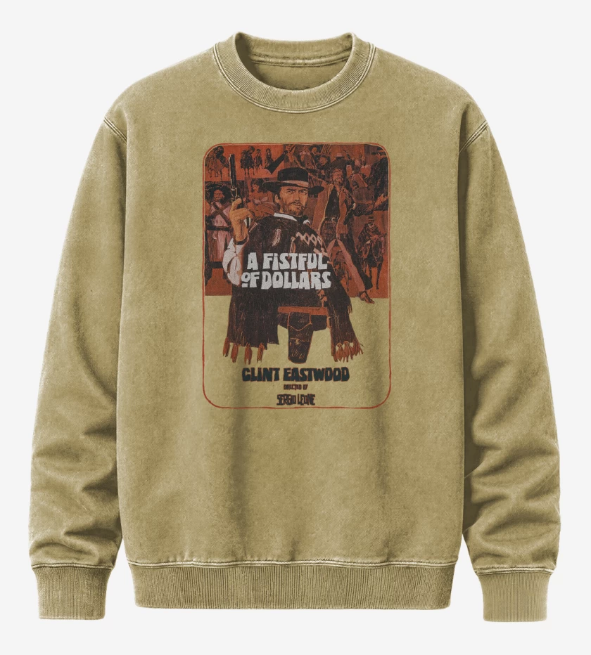 Poleron Polo Acid Wash Beige de A fistful of dollars