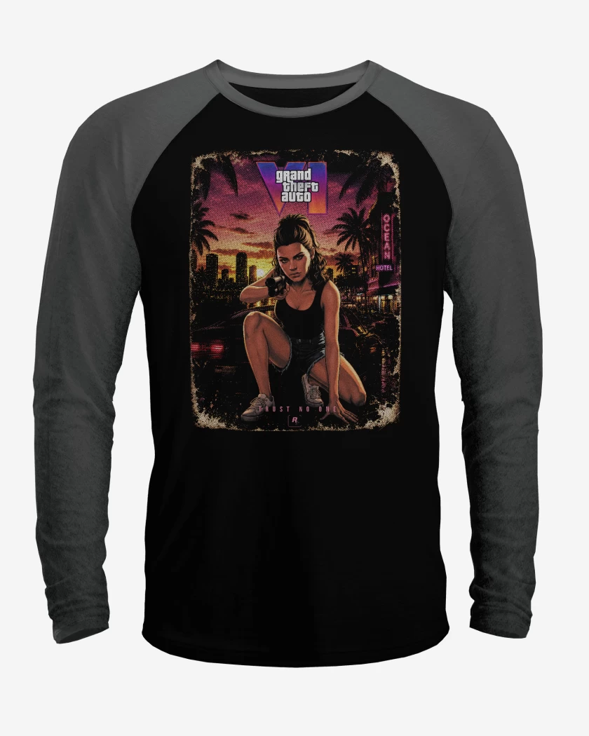 Polera Raglan GTA 6 Lucia