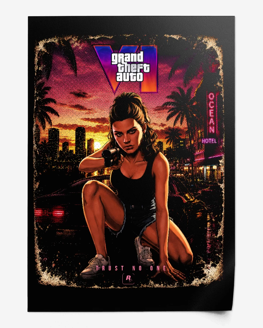 Print GTA 6 Lucia
