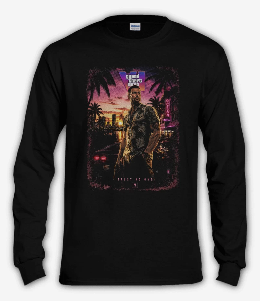 Polera manga larga GTA 6 Jason