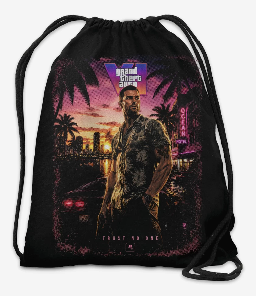 Mochila Negro de GTA 6 Jason