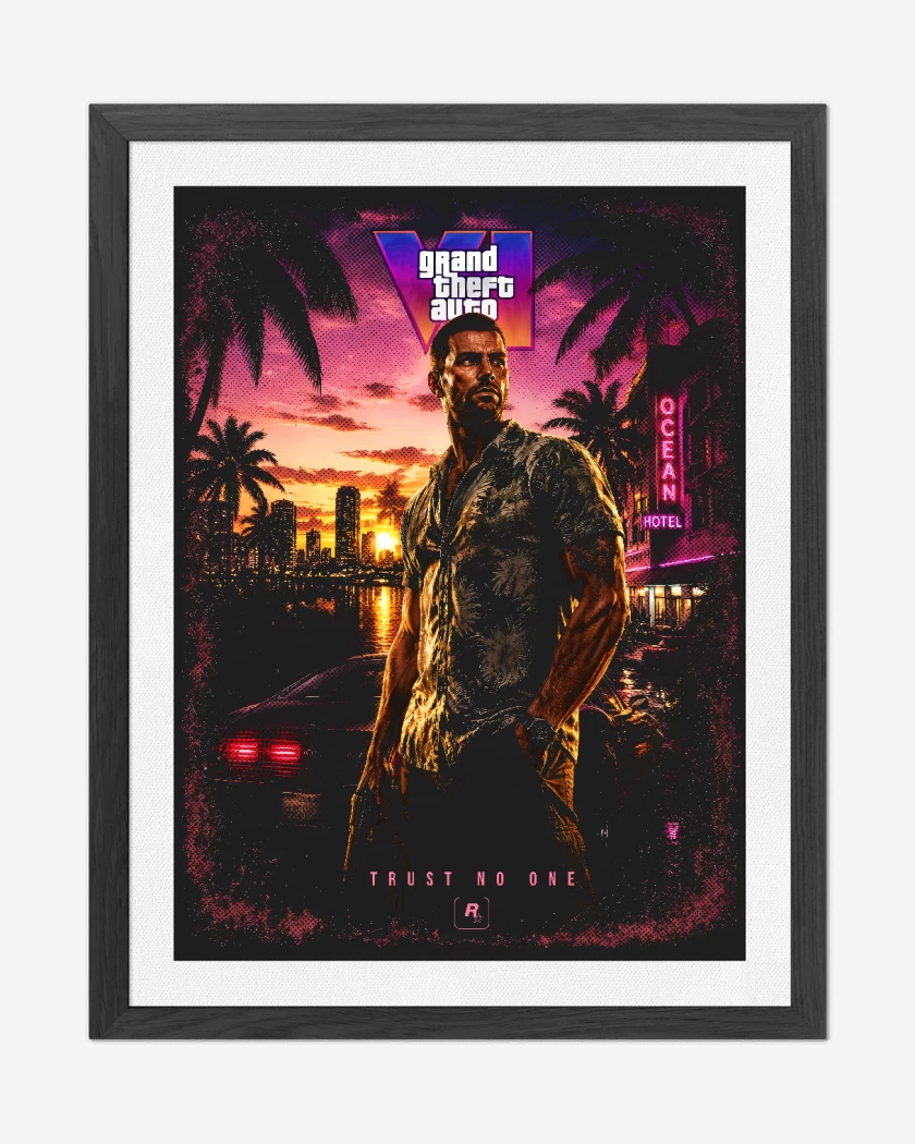 Cuadro decorativo GTA 6 Jason